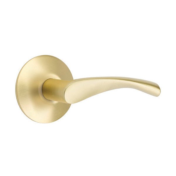 ##Antique Hardware## Emtek Solid Brass Triton Lever With Modern Rosette (Several Finish Options)