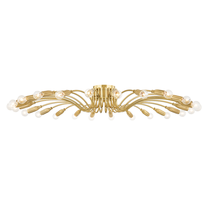 ##Antique Hardware## BARNEY Semi Flush