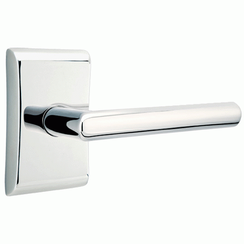 ##Antique Hardware## Emtek Solid Brass Stuttgart Lever With Neos Rosette