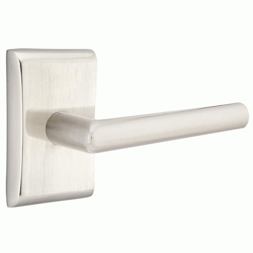 ##Antique Hardware## Emtek Solid Brass Stuttgart Lever With Neos Rosette