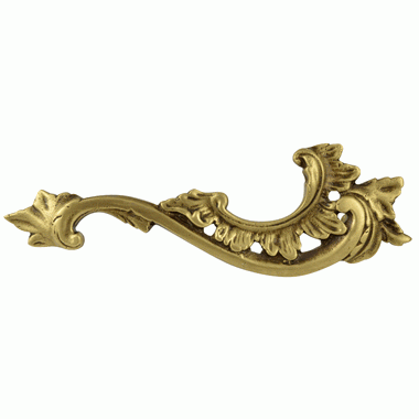 ##Antique Hardware## 6 Inch (4 1/2 Inch C-C) Unique Curly Pull (Several Finish Options)