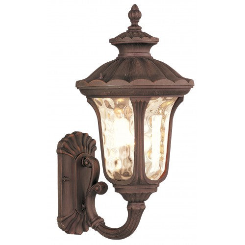 ##Antique Hardware## 1 Light Imperial Bronze Outdoor Wall Lantern