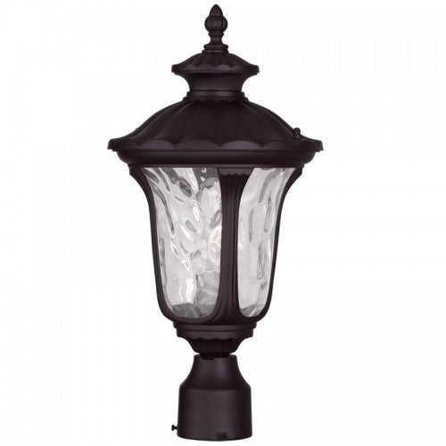 ##Antique Hardware## 1 Light Bronze Outdoor Post Top Lantern