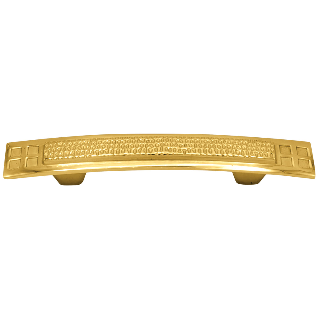 5 Inch Overall (3 Inch c-c) Solid Brass Arts & Crafts Pull (Several Finishes Available)