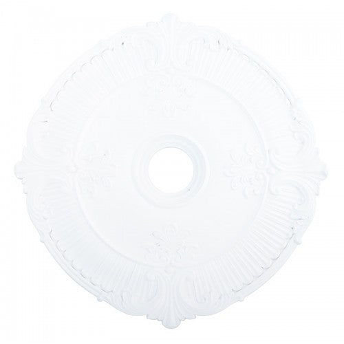 ##Antique Hardware## White Ceiling Medallion