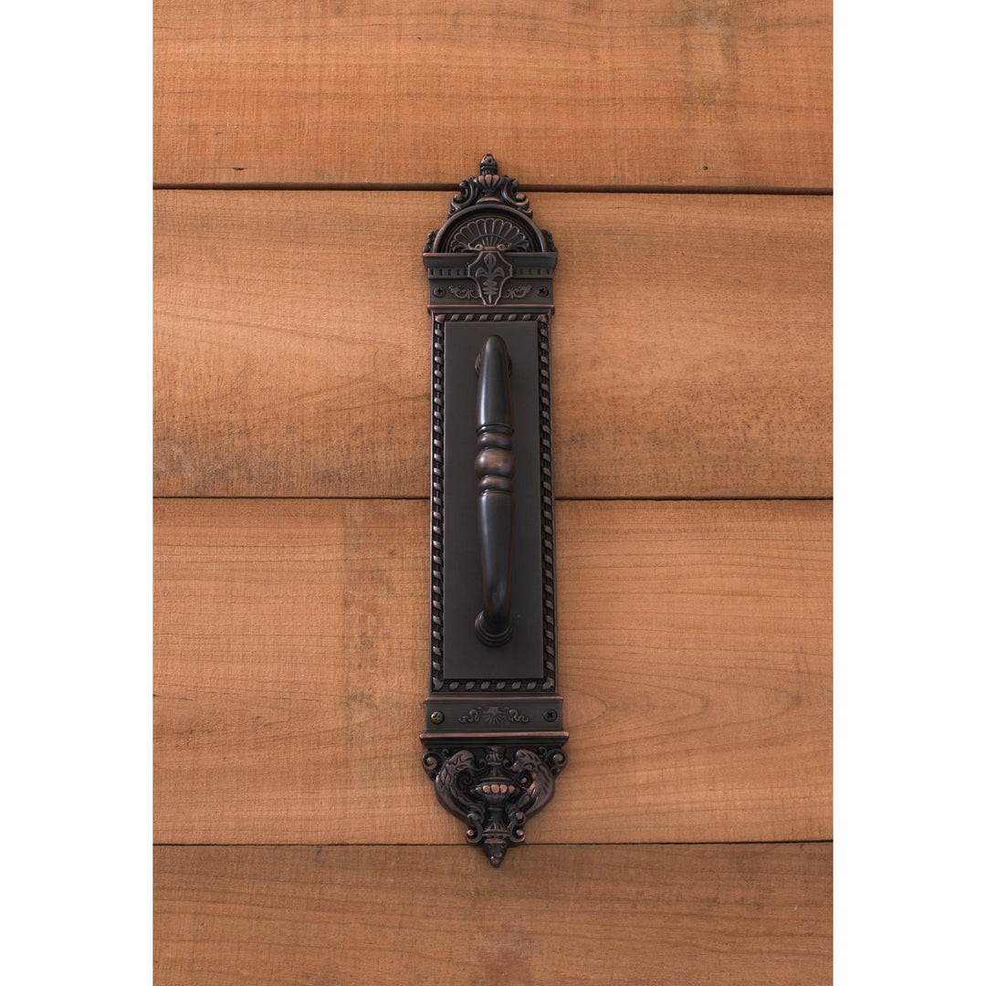 ##Antique Hardware## Solid Brass L'Enfant 16 1/2 Inch Pull Plate (Several Finishes Available)