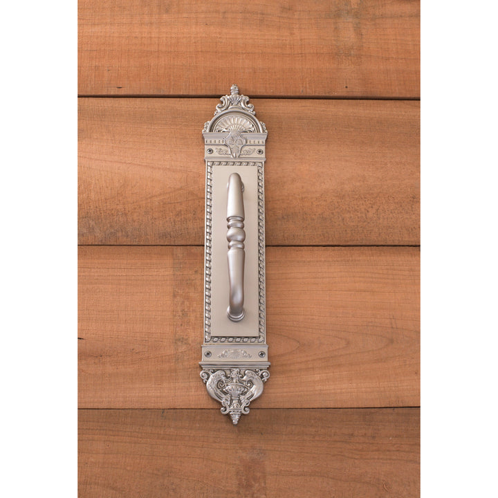 ##Antique Hardware## Solid Brass L'Enfant 16 1/2 Inch Pull Plate (Several Finishes Available)