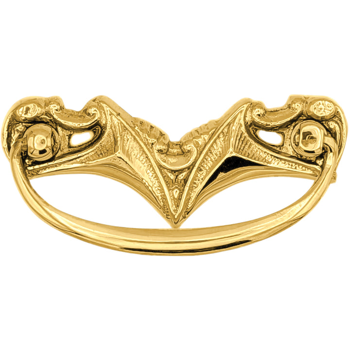 3 5/8 Inch (3 Inch c-c) Gothic Ray Bail Pull (Several Finishes Available)