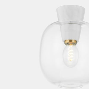 ##Antique Hardware## Ariella Flush Mount