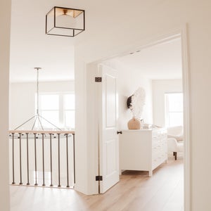 ##Antique Hardware## Aira Flush Mount