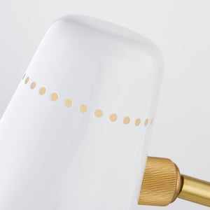 ##Antique Hardware## Alex Plug-In Sconce