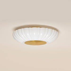 ##Antique Hardware## Anne Flush Mount