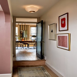 ##Antique Hardware## Anne Flush Mount