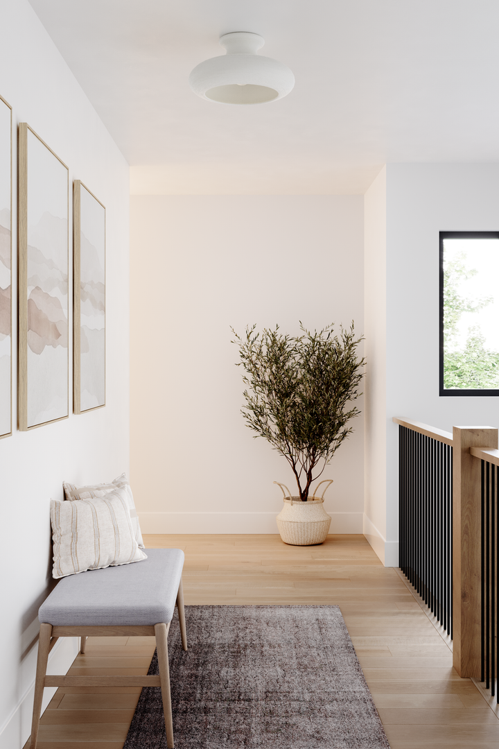 ##Antique Hardware## Annie Semi Flush