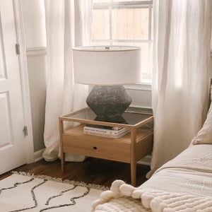 ##Antique Hardware## Artifact Table Lamp