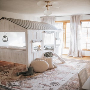 ##Antique Hardware## Ashleigh Semi Flush