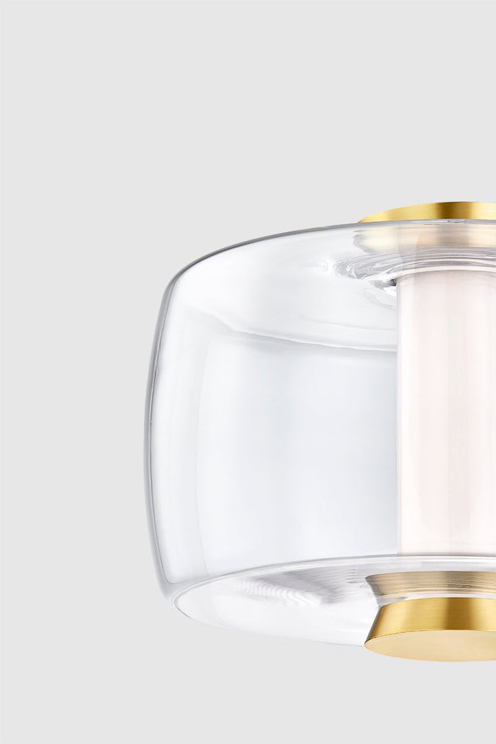 ##Antique Hardware## BEAU Flush Mount