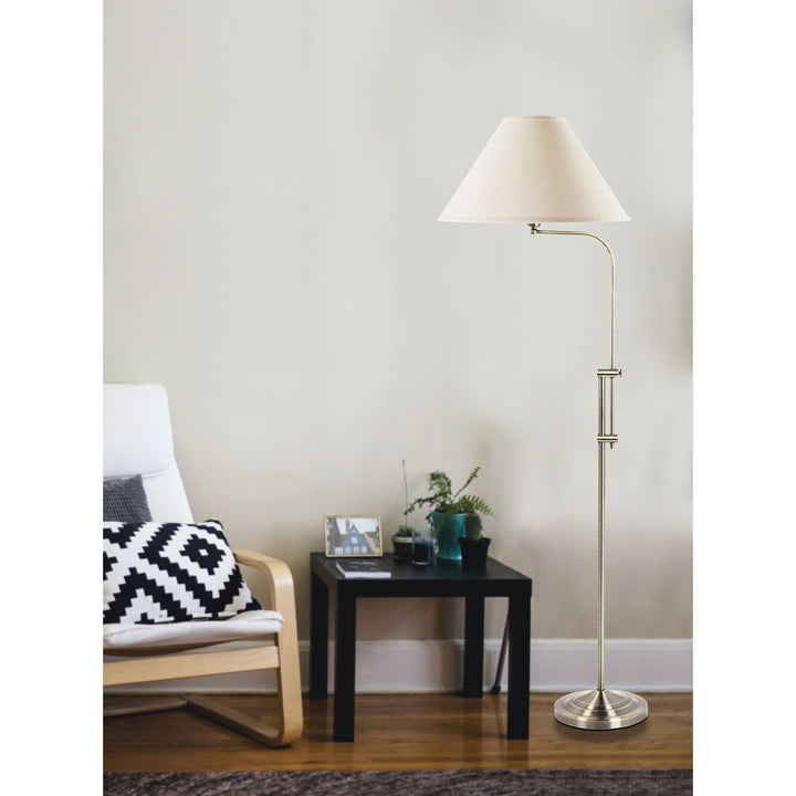 ##Antique Hardware## 150W 3 WAY FLOOR LAMP W/ADJUST POLE