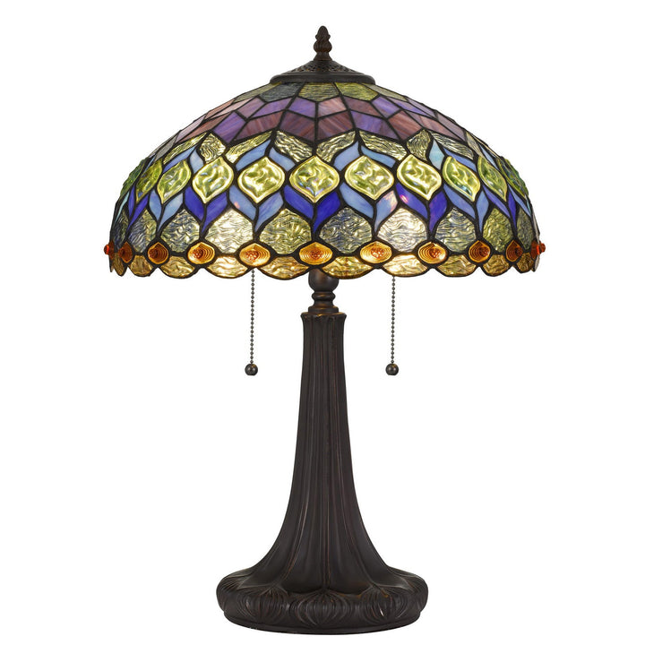 ##Antique Hardware## TIFFANY TABLE LAMP