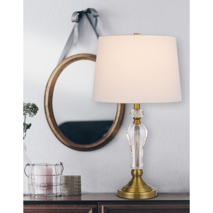 Antique Hardware 100W EASTHAM CRYSTAL TABLE LAMP - SOLD AND PRICED AS A PAIR Table Lamp