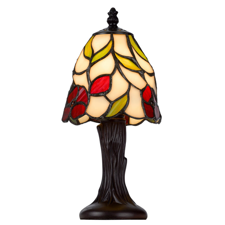 ##Antique Hardware## 40W METAL/RESIN TIFFANY ACCENT LAMP WITH INLINE SWITCH