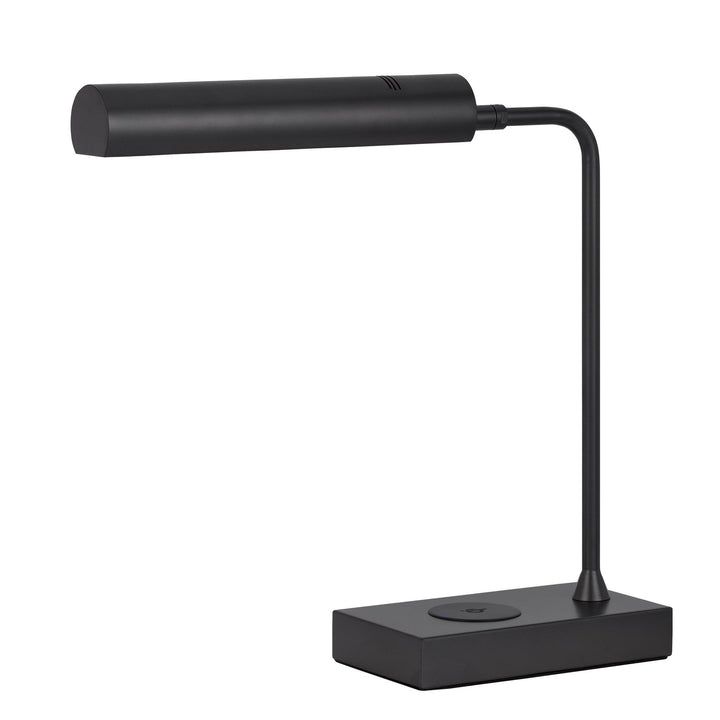 ##Antique Hardware## DELRAY 12W INTERGRATED LED METAL DESK LAMP WITH WIRELESS CHARGING PORT