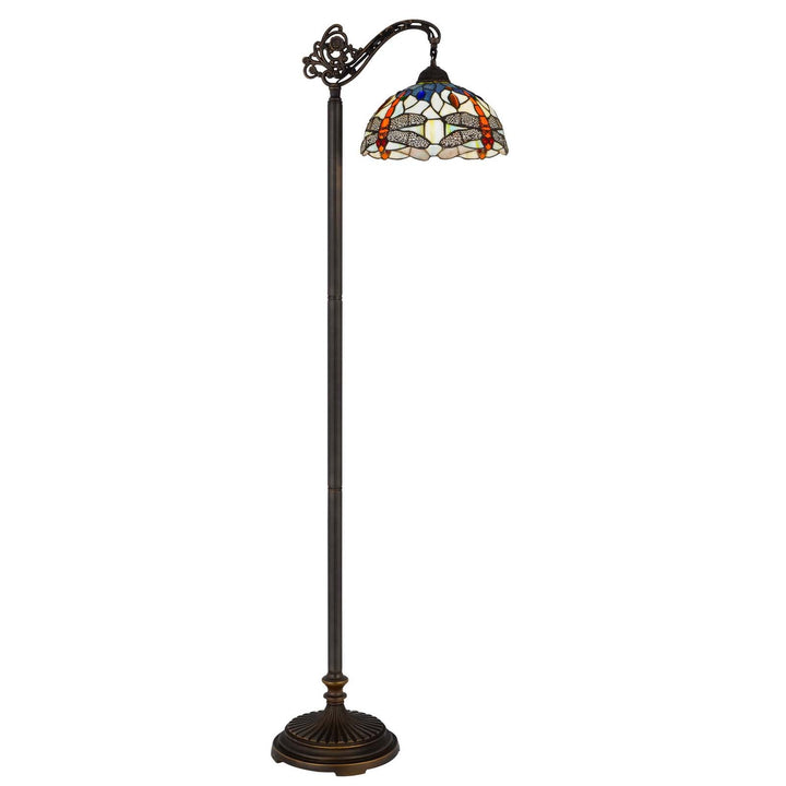 ##Antique Hardware## 60W COLEBRIDGE DOWNBRIDGE TIFFANY FLOOR LAMP