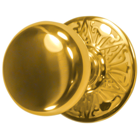 Lancaster Door Set With Round Brass Knob (Several Finishes Available)
