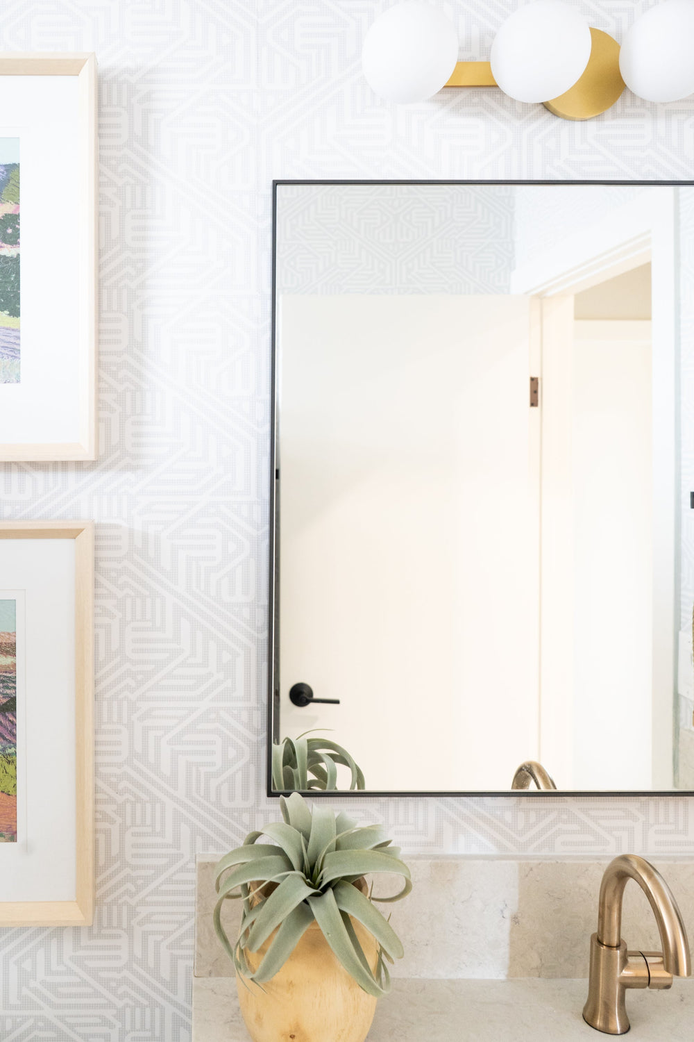 ##Antique Hardware## Baird Bath and Vanity