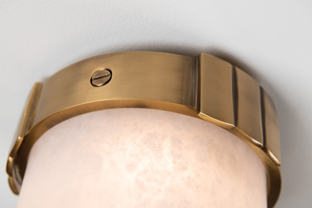 ##Antique Hardware## Beckett Flush Mount