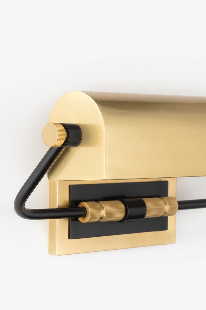 ##Antique Hardware## Bowery Picture Light