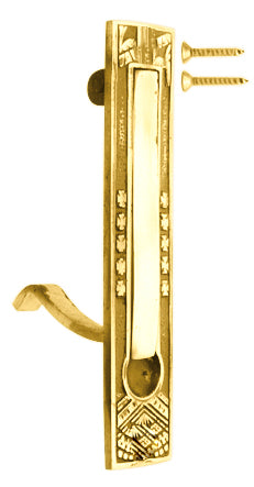 5 Inch Solid Brass Broken Leaf Edge Pull