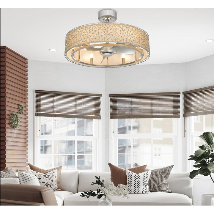 ##Antique Hardware## Ultra Quiet 6 Speed Dimmable Breezy Meadow Ceiling Fan