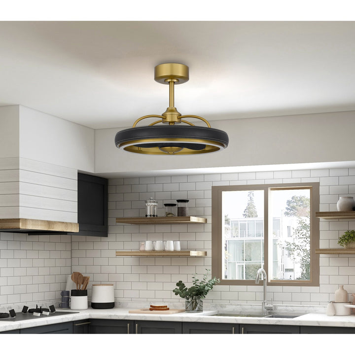 ##Antique Hardware## Ultra Quiet 6 Speed Dimmable Arroyo Ceiling Fan