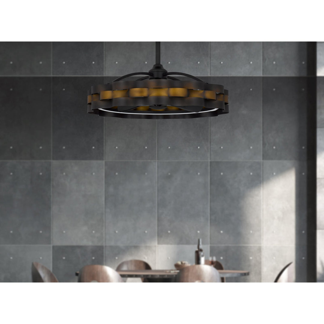 ##Antique Hardware## Ultra Quiet 6 Speed Dimmable Arroyo Ceiling Fan