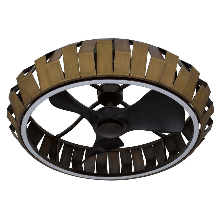 ##Antique Hardware## Ultra Quiet 6 Speed Dimmable Arroyo Ceiling Fan