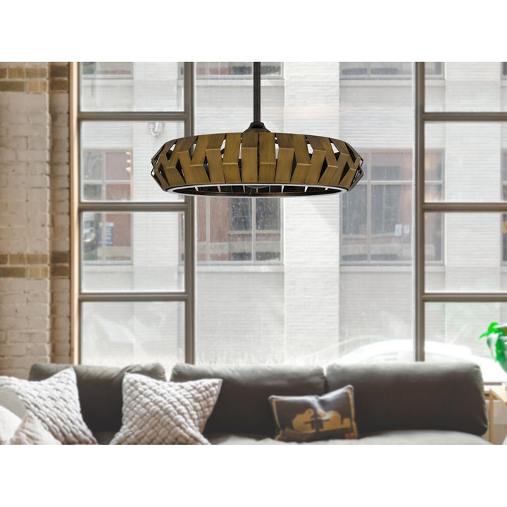 ##Antique Hardware## Ultra Quiet 6 Speed Dimmable Arroyo Ceiling Fan