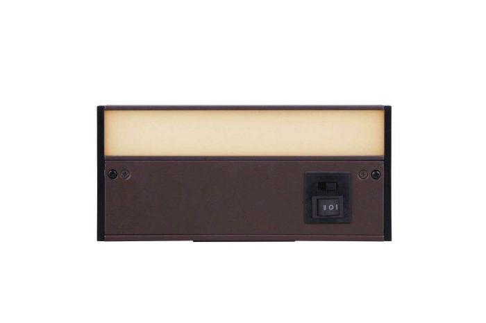 Antique Hardware 8" Under Cabinet LED Light Bar in Bronze (3-in-1 Adjustable Color Temperature) Under Cabinet Lighting