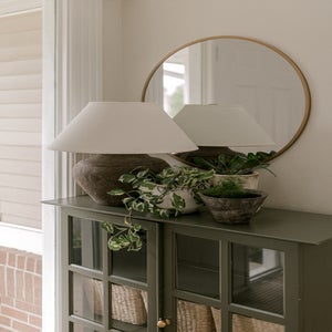 ##Antique Hardware## Calabria Table Lamp