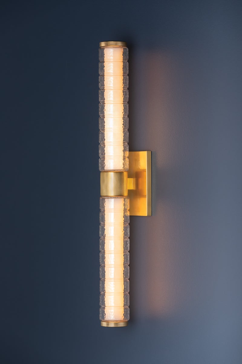 ##Antique Hardware## CASTOR BATH SCONCE