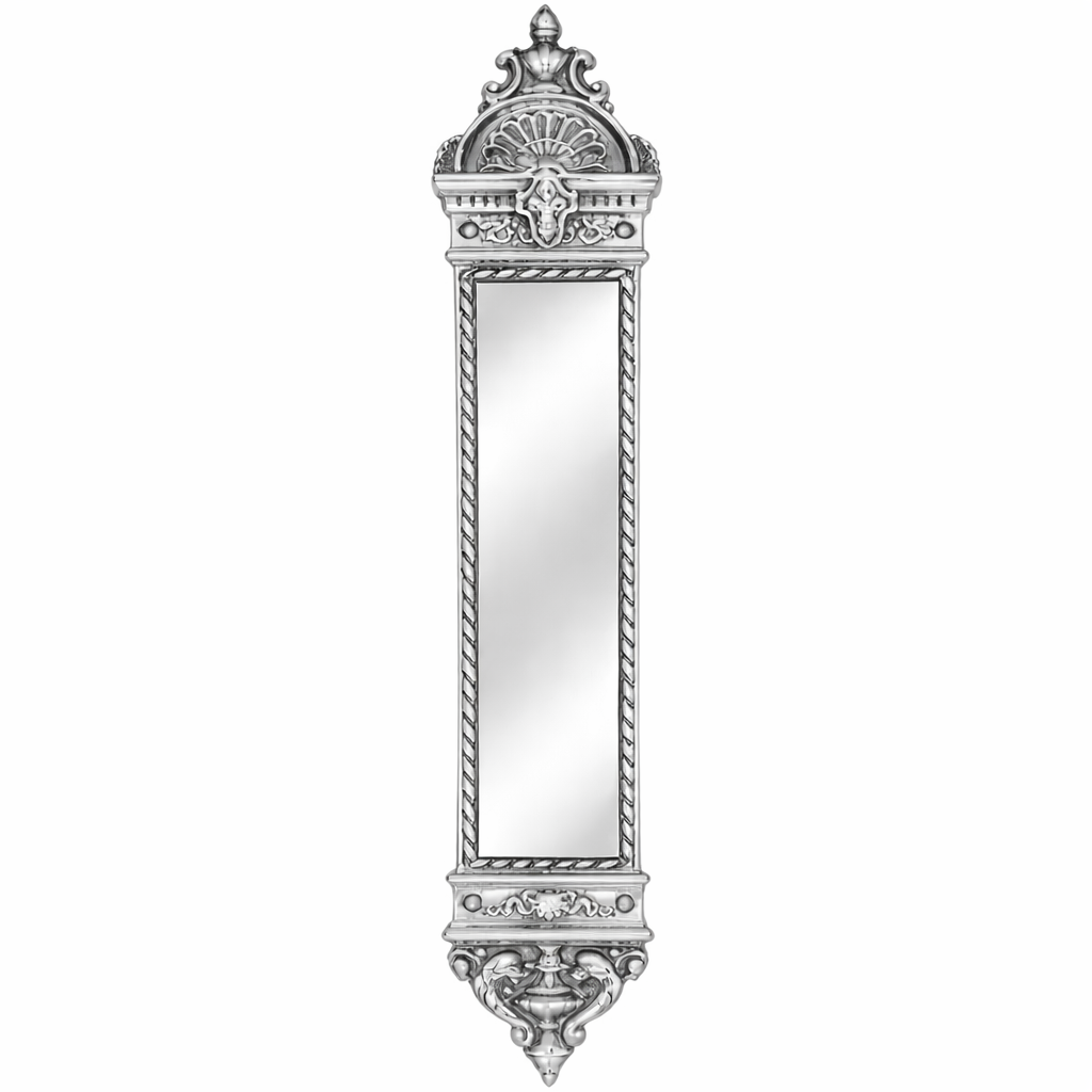16 1/4 Inch L'Enfant Style Door Push Plate (Several Finishes Available)