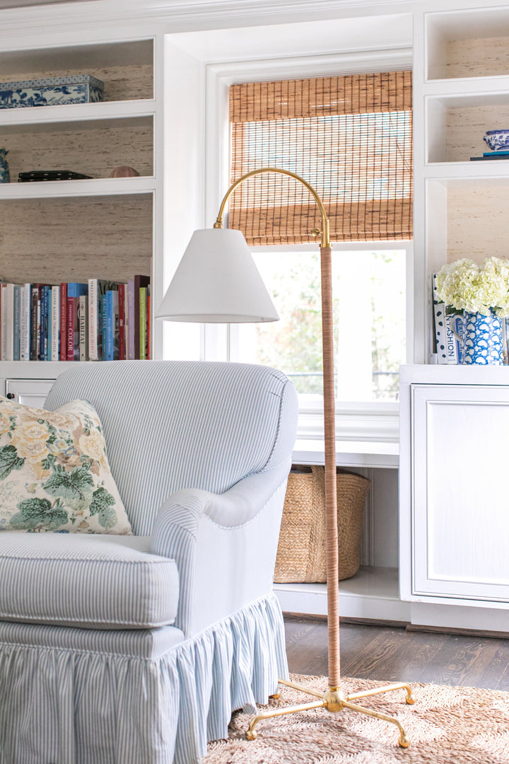 ##Antique Hardware## Curves No.1 Floor Lamp