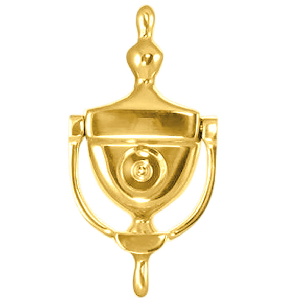 6 Inch (3 3/4 Inch c-c) Heritage Style Door Knocker (Several Finishes Available)