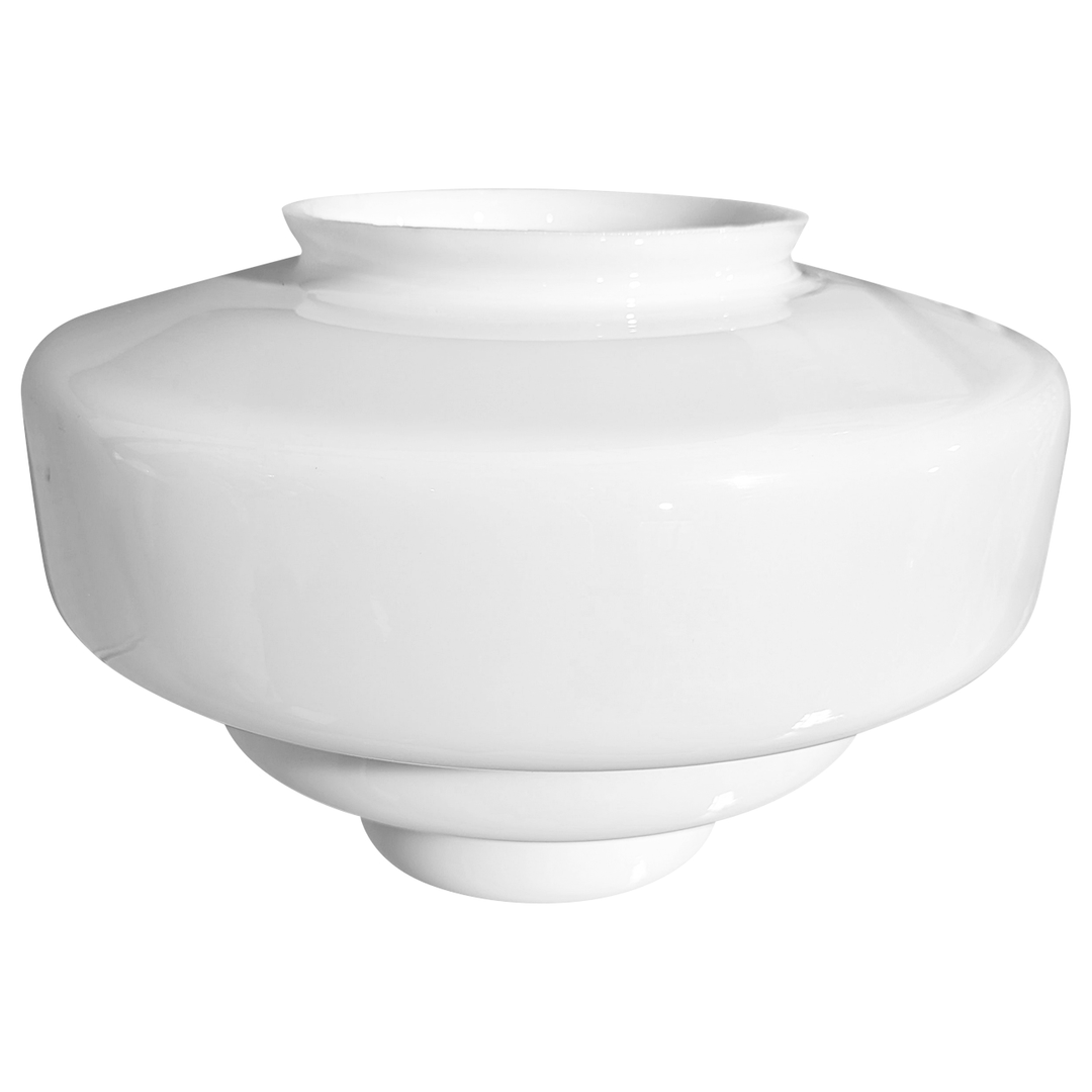 Antique Hardware 15 1/2 Inch Manhattan Skyscraper Nouveau Style Semi-Flush Mount Light (Satin Nickel Finish) 