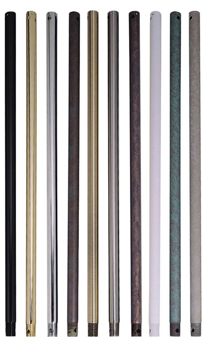 ##Antique Hardware## 60" Downrod in Satin Brass