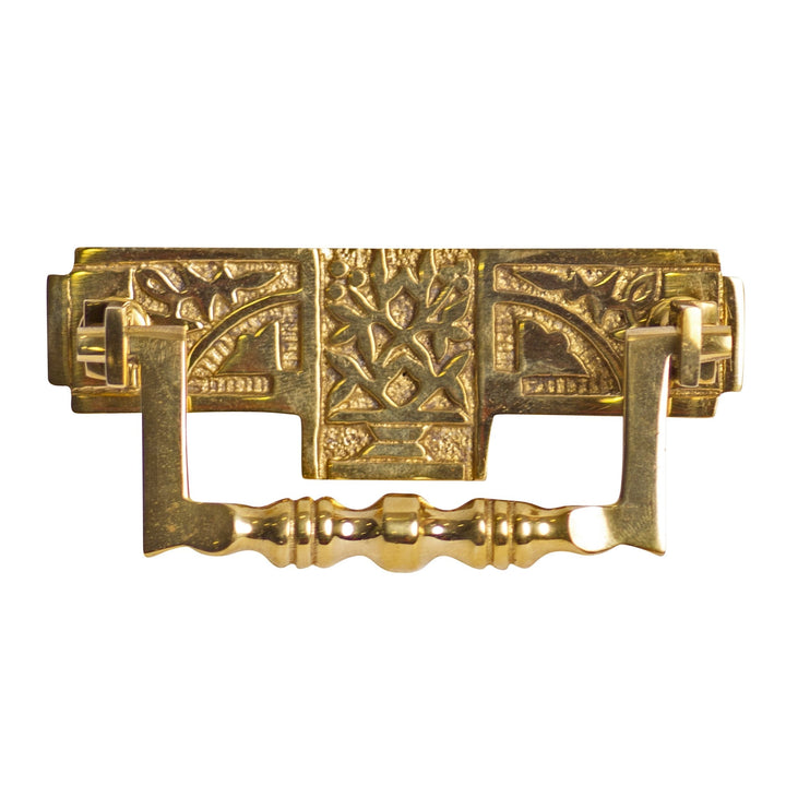 ##Antique Hardware## 3 1/2 Inch Solid Brass Eastlake Bail Pull (Several Finishes Available)