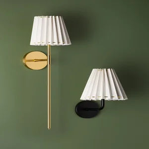 ##Antique Hardware## Demi Wall Sconce