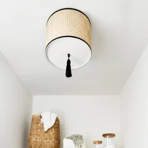 ##Antique Hardware## Dolores Flush Mount