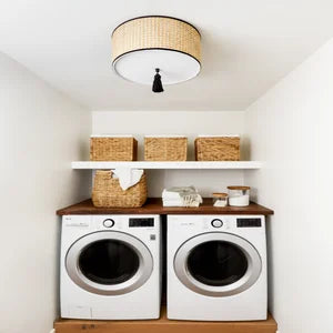 ##Antique Hardware## Dolores Flush Mount