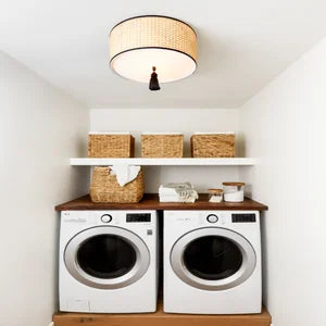 ##Antique Hardware## Dolores Flush Mount